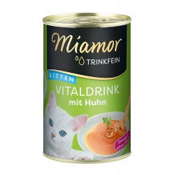 MIAMOR TRINKFEIN VITAL DRINK  DLA KOCIĄT Z KURCZAKIEM  135ML